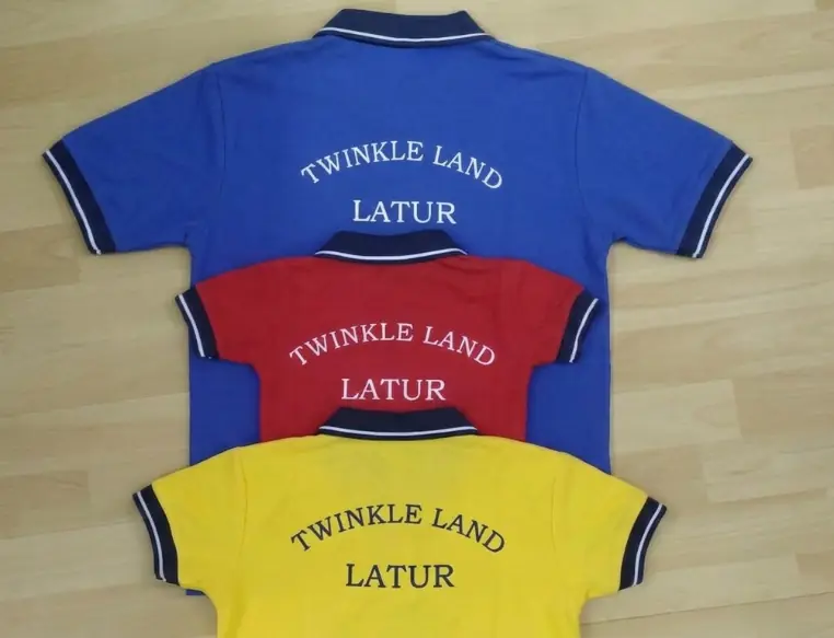 Finished printed polos